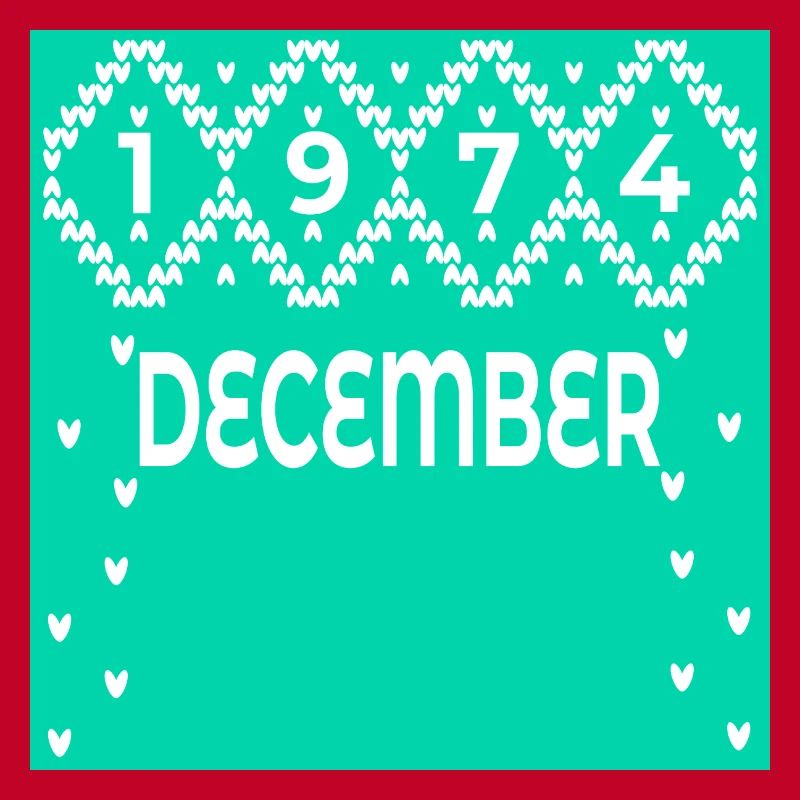 WINTER, 52. GEBURTSTAG DEZEMBER 1974