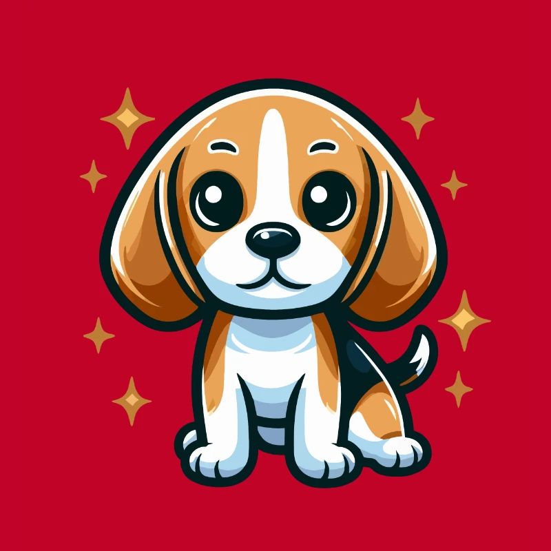 Chien Beagle Chibi
