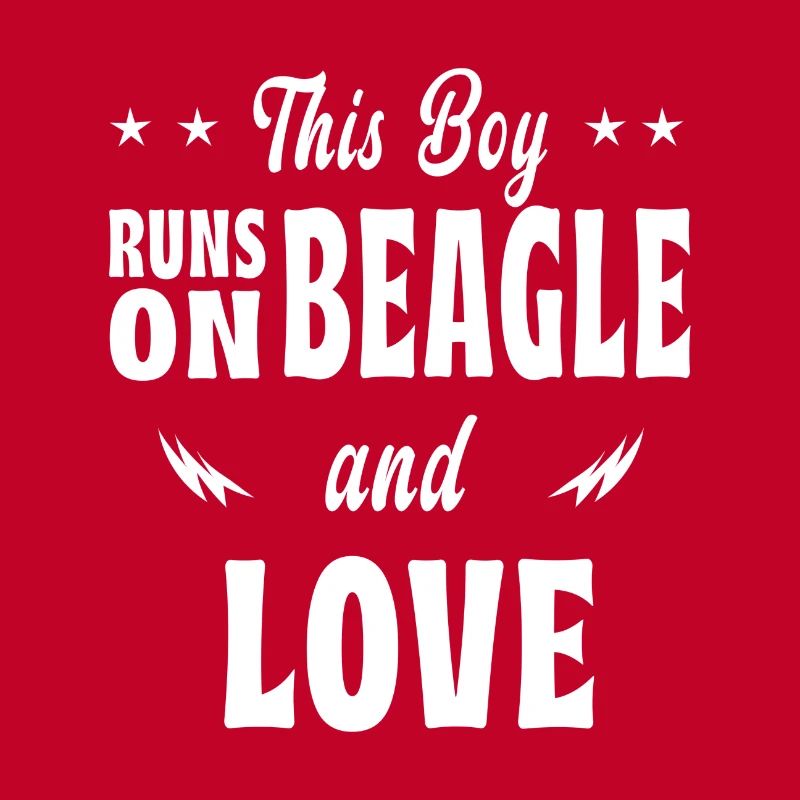 Ce design beagle pour garçon