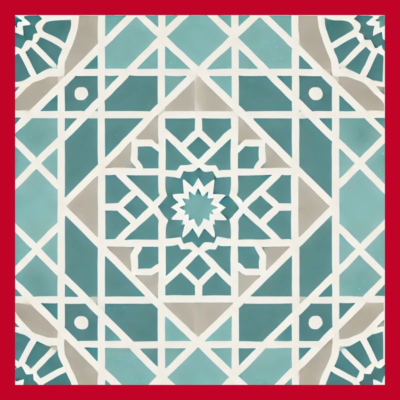 Geometrisches Mandala Muster
