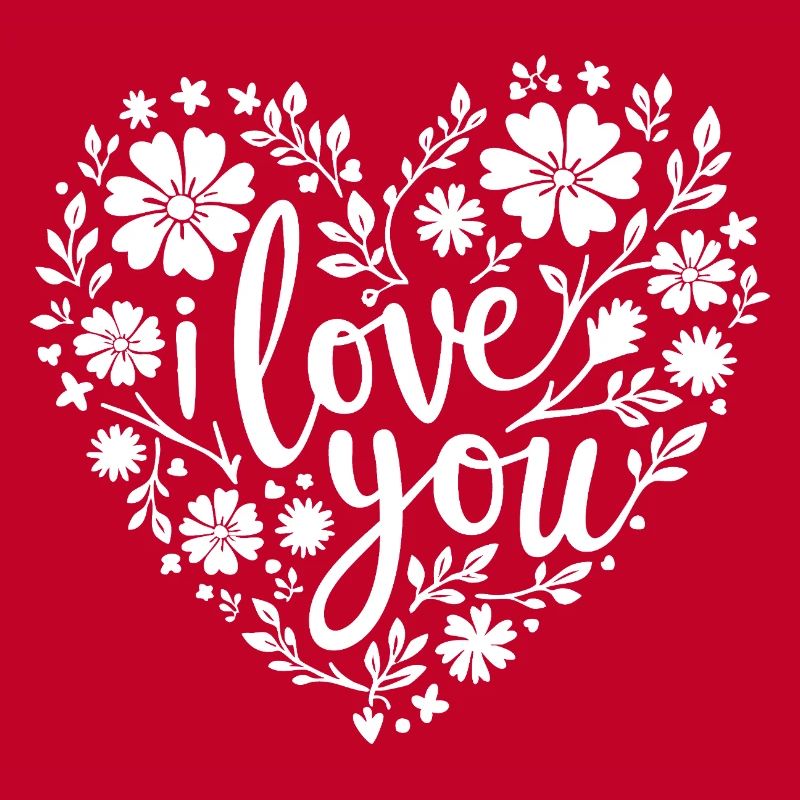 Ich liebe dich, Weiß