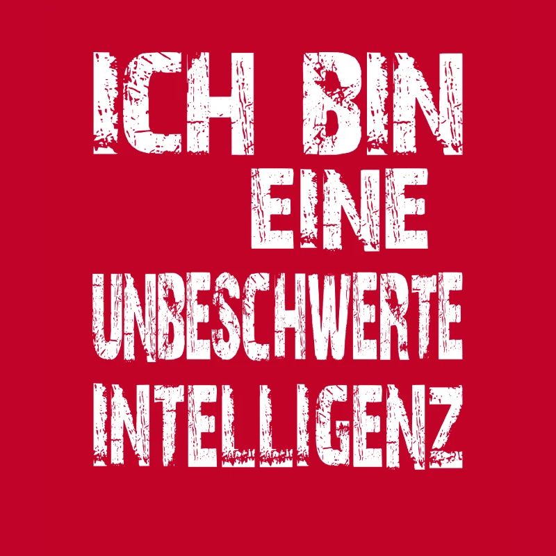 KI Spruch Ich bin eine unbeschwerte Intelligenz