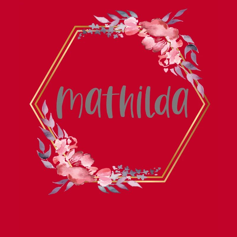 Mathilda Mädchen Name personalisiertes Geschenk