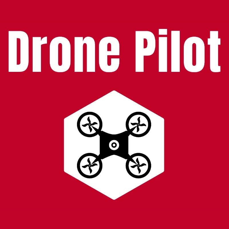 Pilote Drone Hex Tee