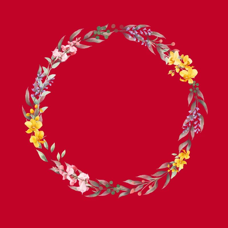 Couronne colorée - personnalisable