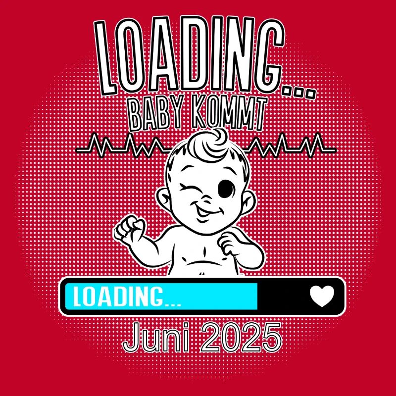 Loading Baby kommt Juni 2025 Schwangerschaft