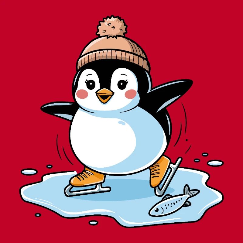 Pingouin patineur