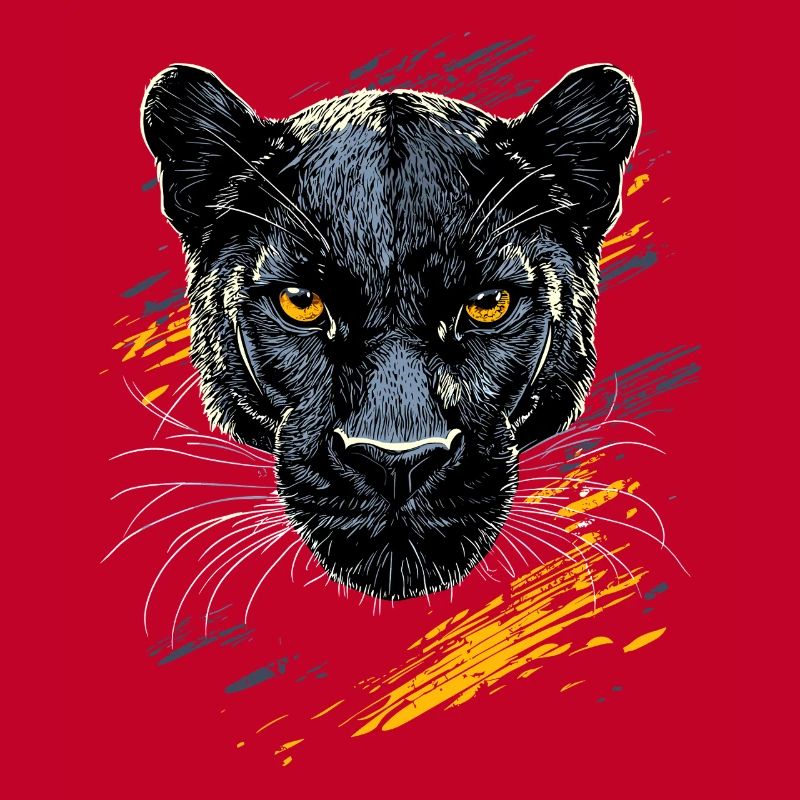 Panther Leopard Raubkatze Süße Großkatze Panter