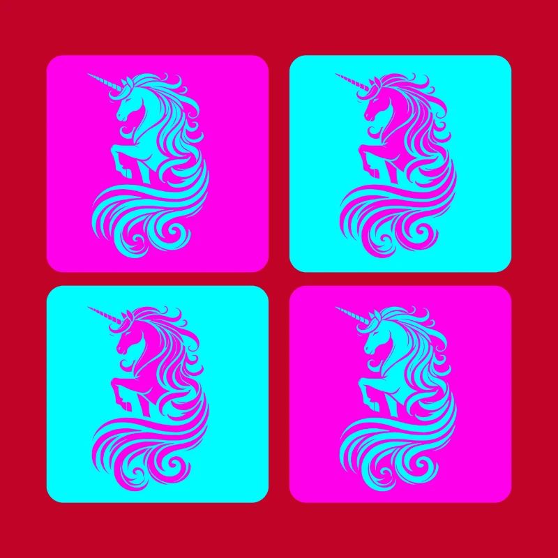 Magical Unicorn Pop Art