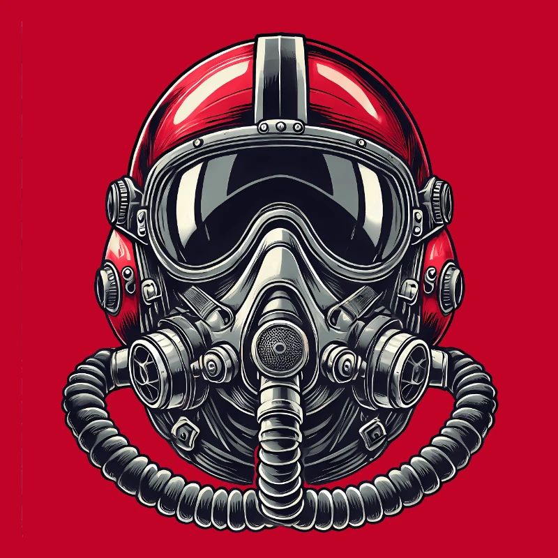 Conception du casque de pilote