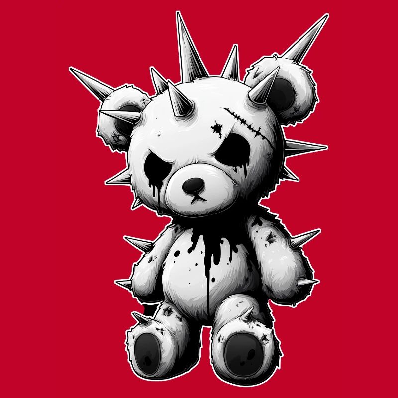 Teddy Gothic à pointes