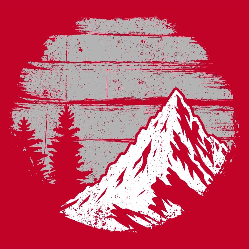 Arête alpine monochrome
