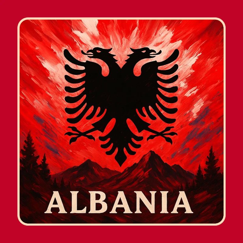 Albanie Double Eagle Design