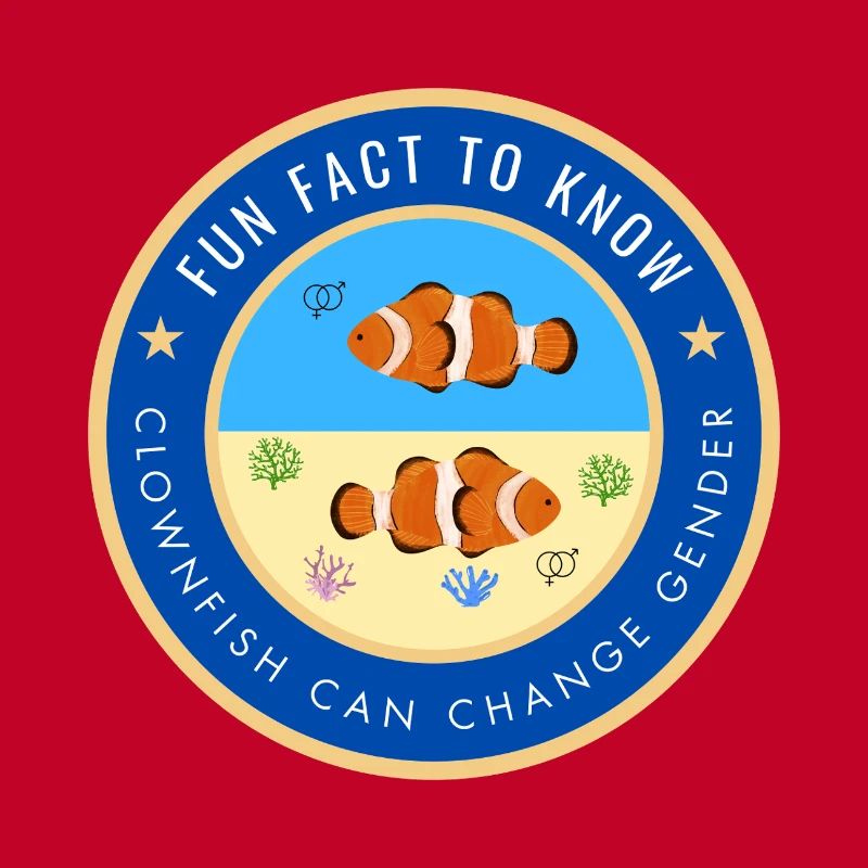 Clownfish can change gender