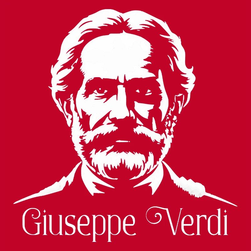Giuseppe Verdi Compositeur Silhouette Art