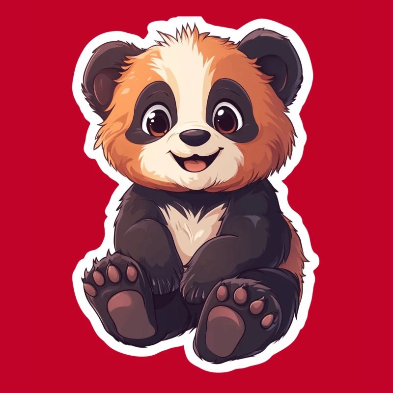Ours panda mignon