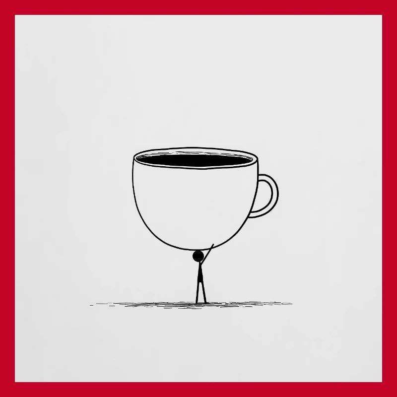 Kaffee? Nur in Eimern, bitte!