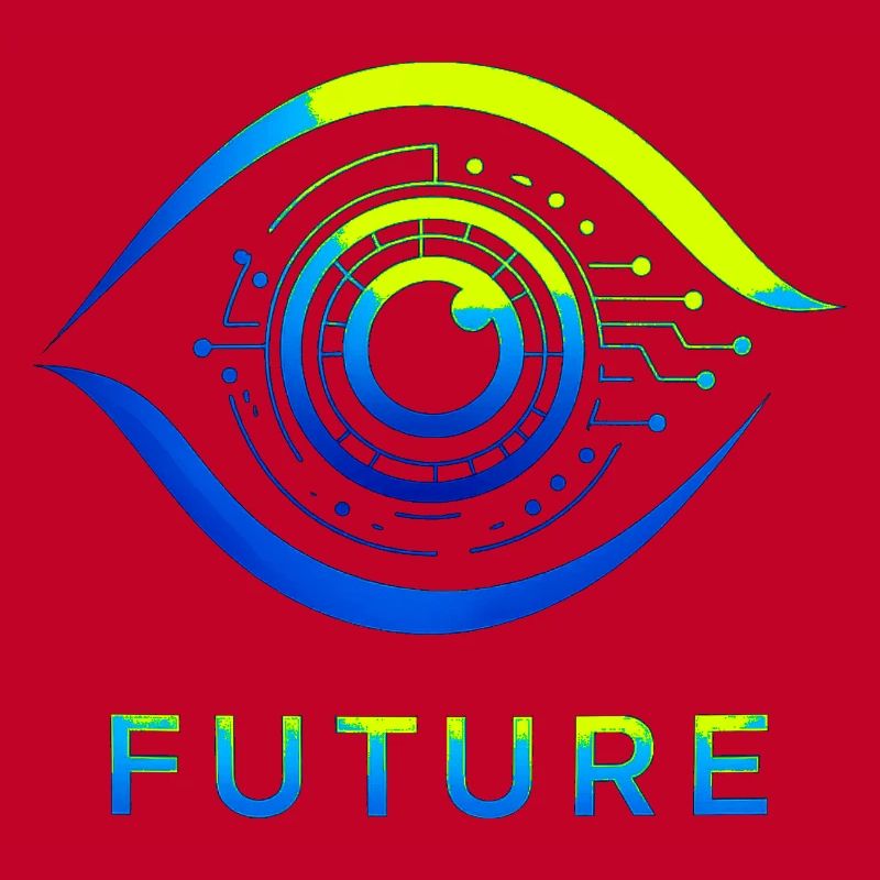 Futuristic Circle Technology Design