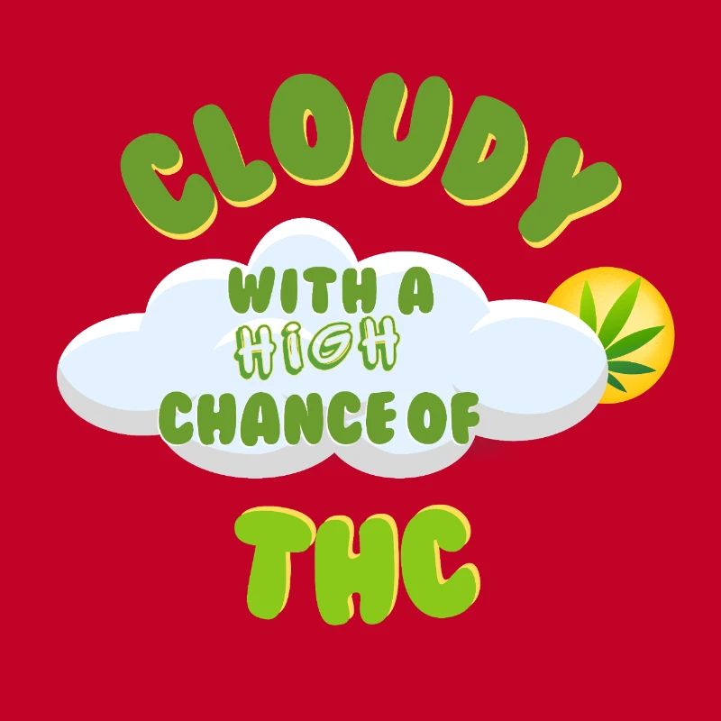 Cloudy THC Celebration Design