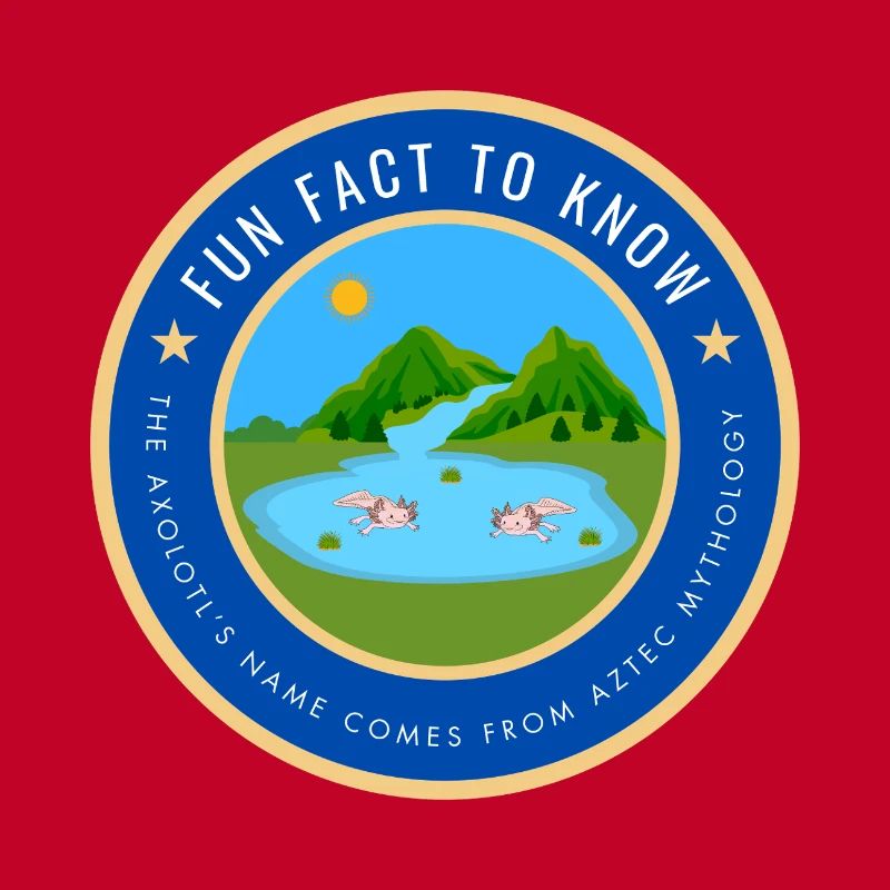 The axolotl's name comes from Aztec mythology
