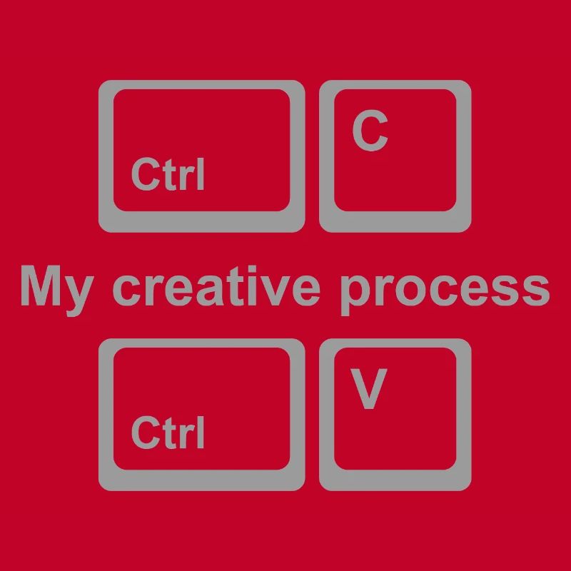 Copy Paste Shirt – Funny Coder & Designer Tee