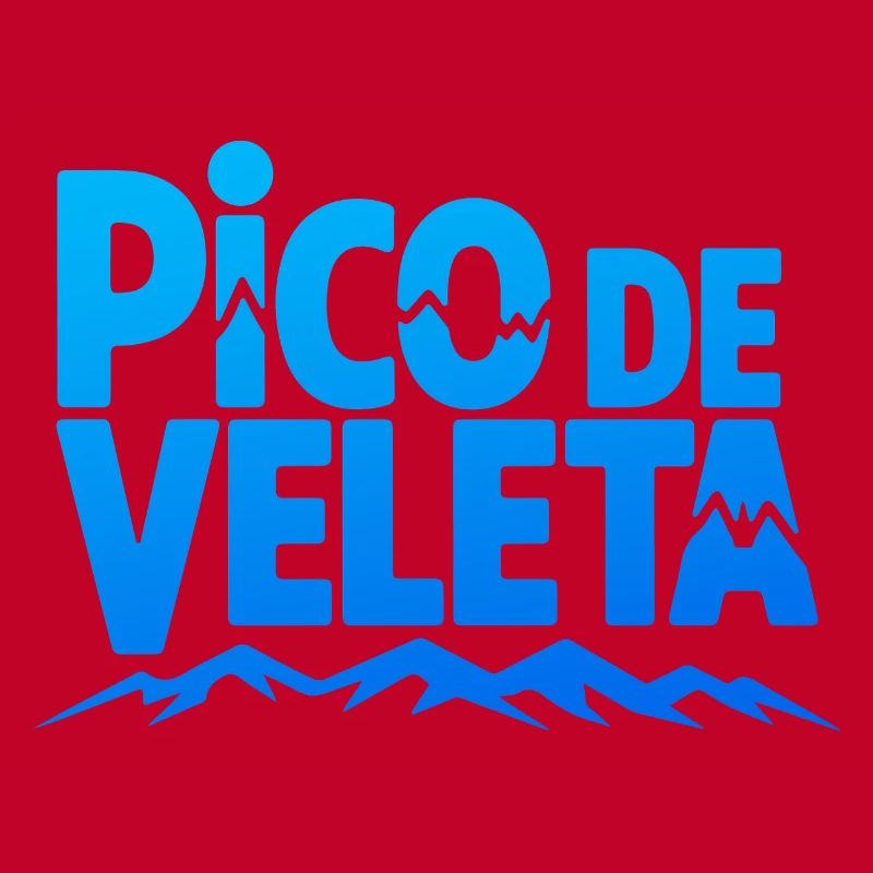 Pico de Veleta Pic Moderne Graphique