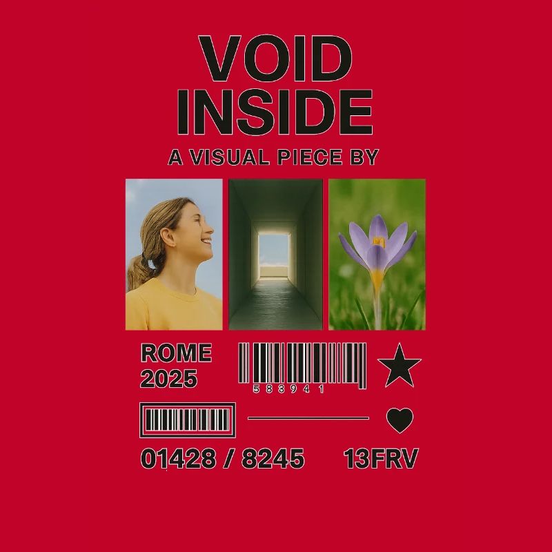 Inner Void: Collage Light Flower