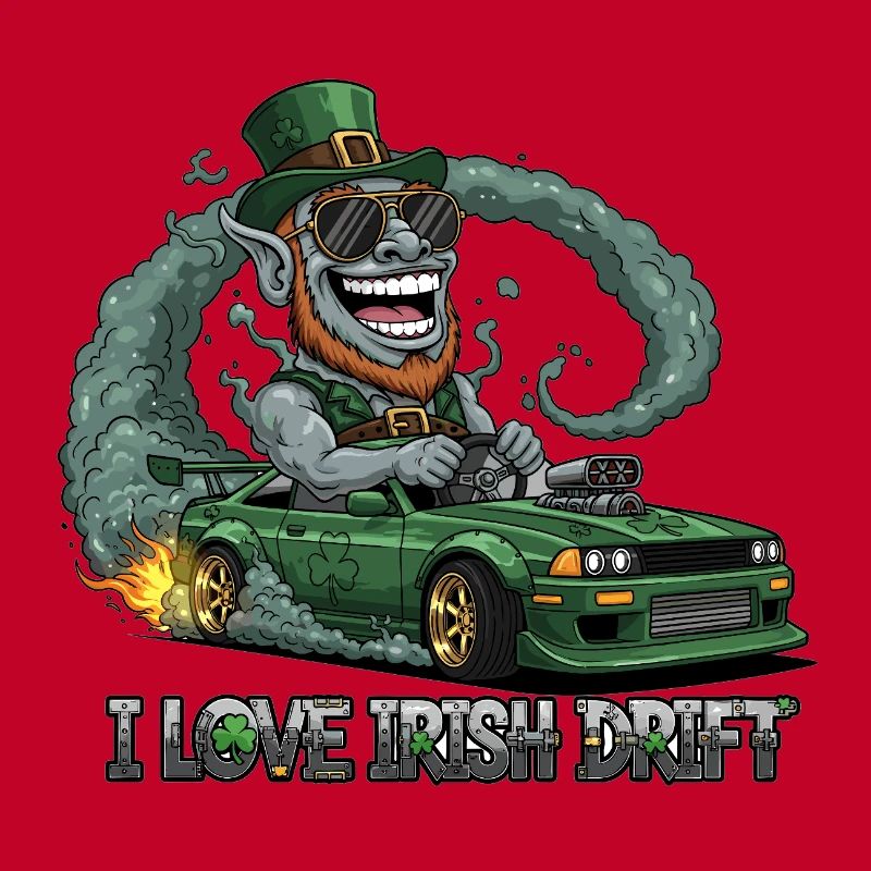 Saint-Patrick Cascade Drifting Design