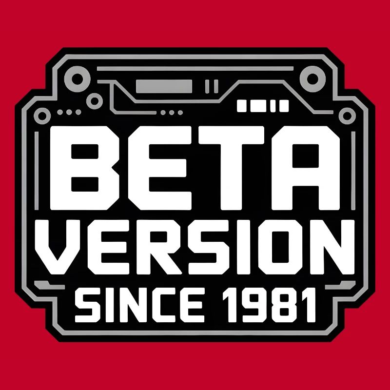 Retro Tech Logo Design