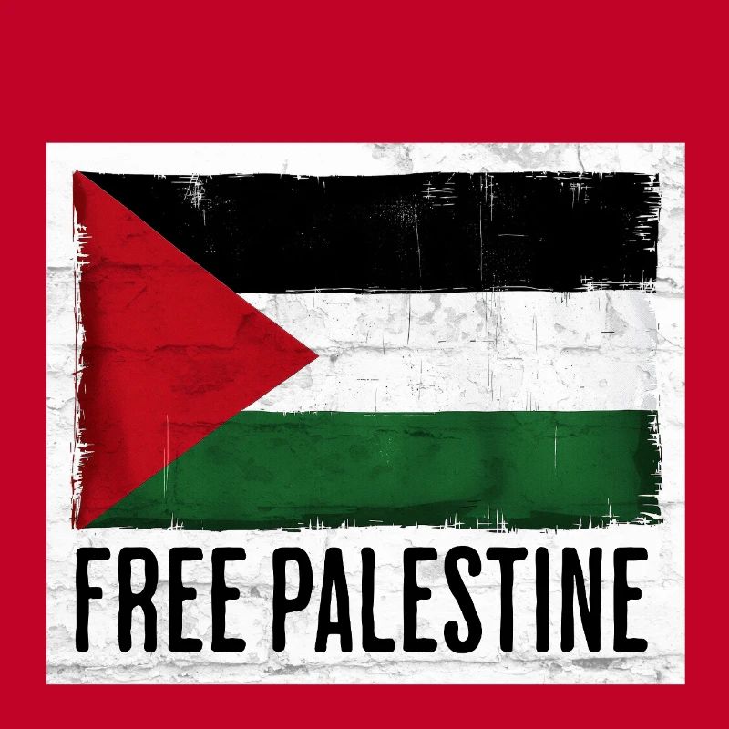Conception du drapeau de la liberté pour la Palestine