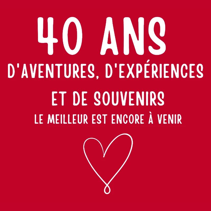 40 ans d'aventures, d'expériences et de souvenirs