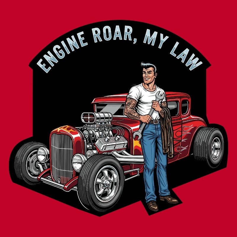 Hot engine and rebellious style