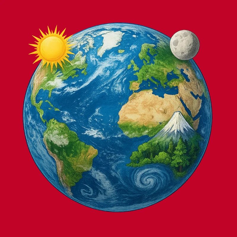 Erde - Earth - Planet Erde Universum
