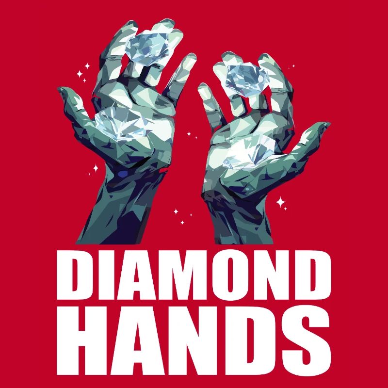 Commerce de mains de diamants
