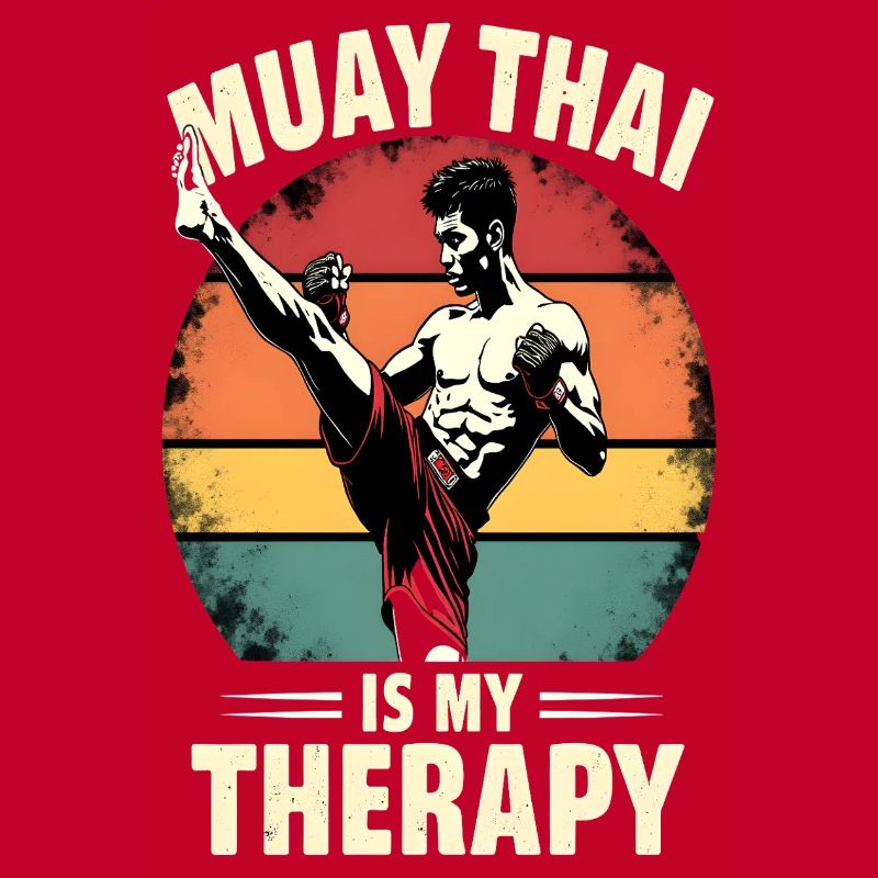 Drôle Muay Thai Boxe Muay Thai