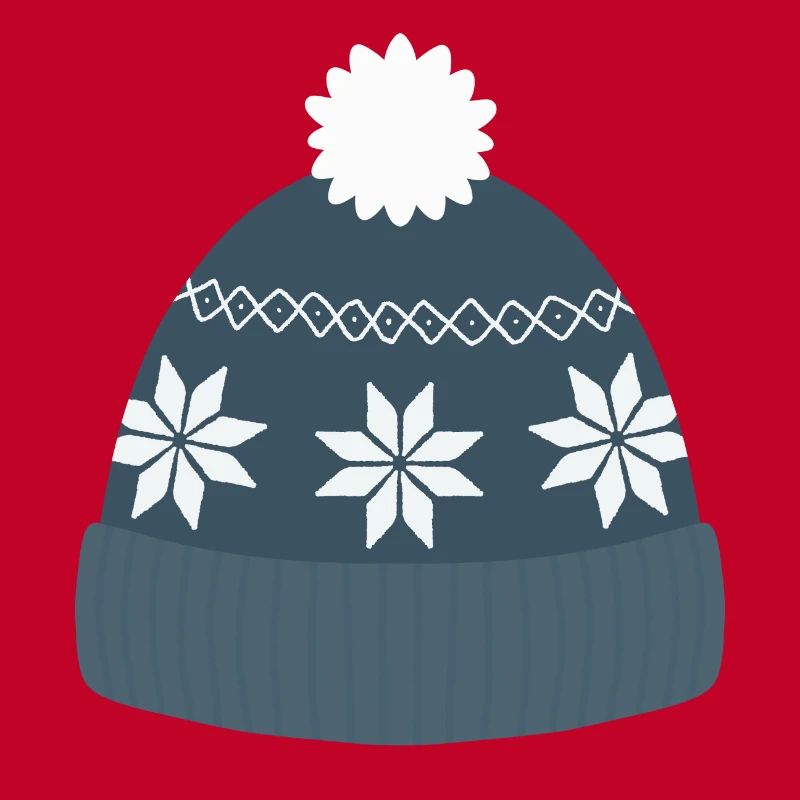 Nordic Snowflake Mütze