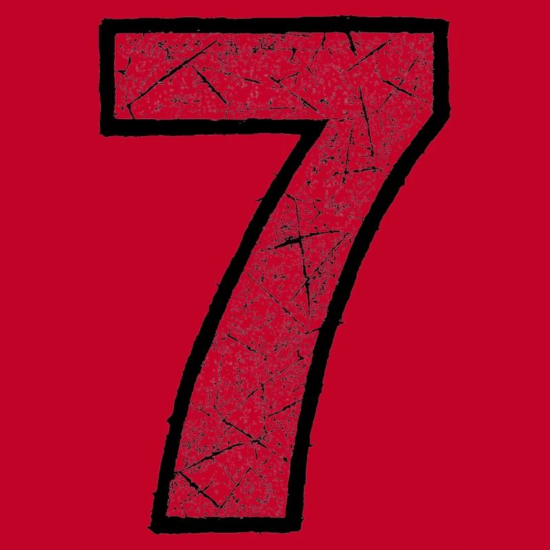 Cracked Seven Digit Pattern