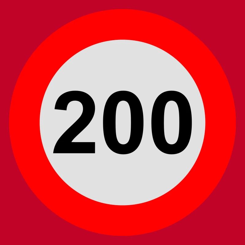 Vitesse maximale : 200 km/h