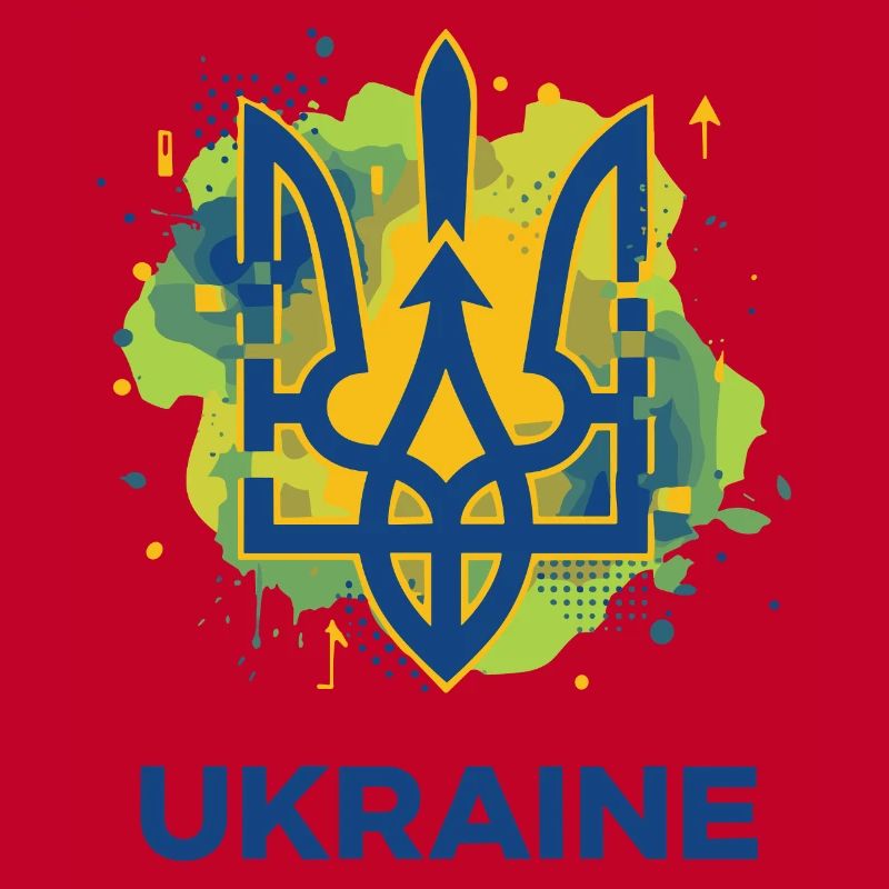Ukrainian Trident Crest