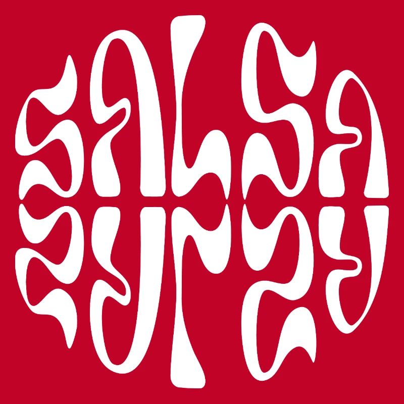 Salsa Pulse Circular Typography