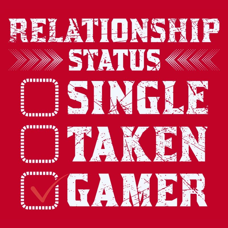 Chemise de statut de relation de joueur