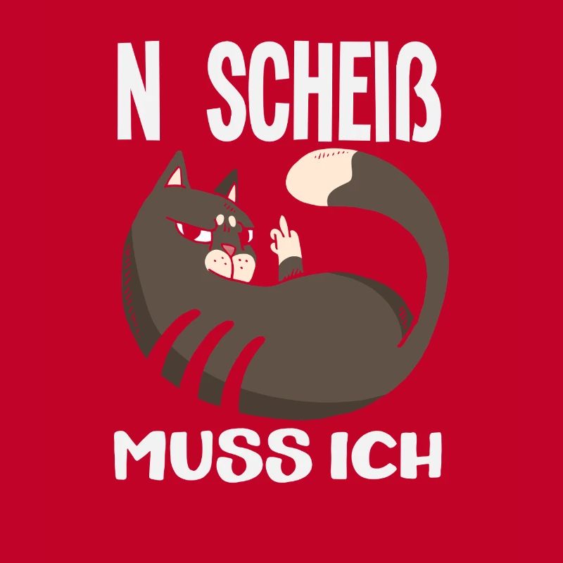 N Scheiß muss ich – Mittelfinger
