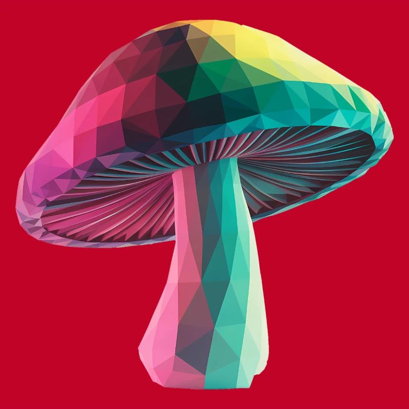 Pilz - Cooles Low-Poly-Logo