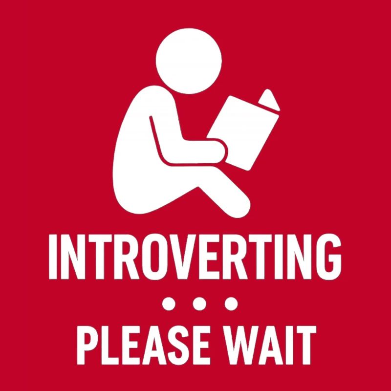 Introverting – Bitte Warten Shirt
