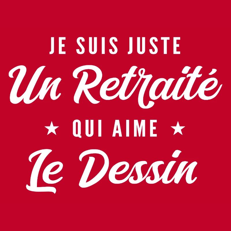Retraité passionné de dessin
