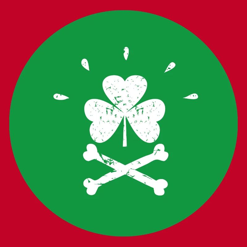 Joyeuse Roger Shamrock Saint-Patrick