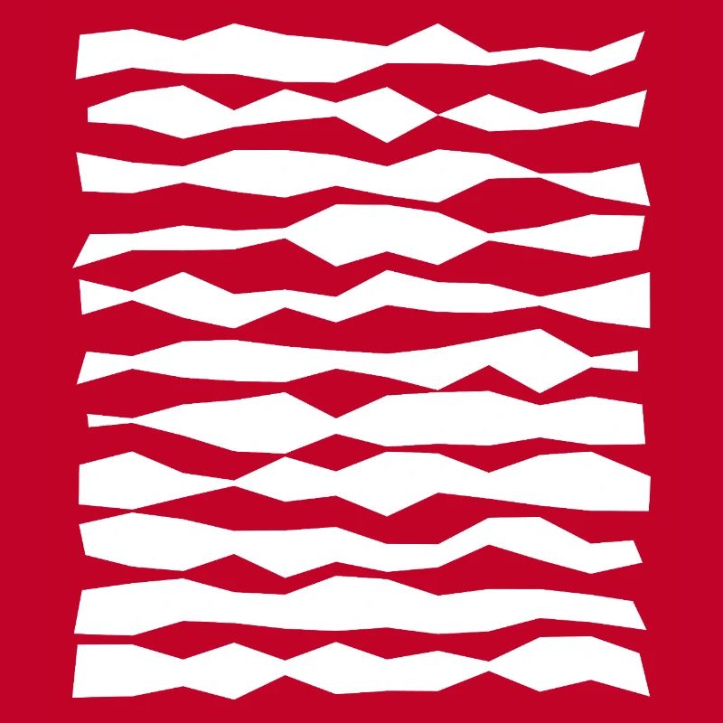 Rayures monochromes en zigzag