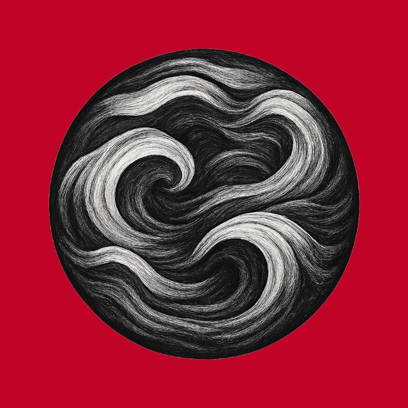 Tourbillon Noir et Blanc