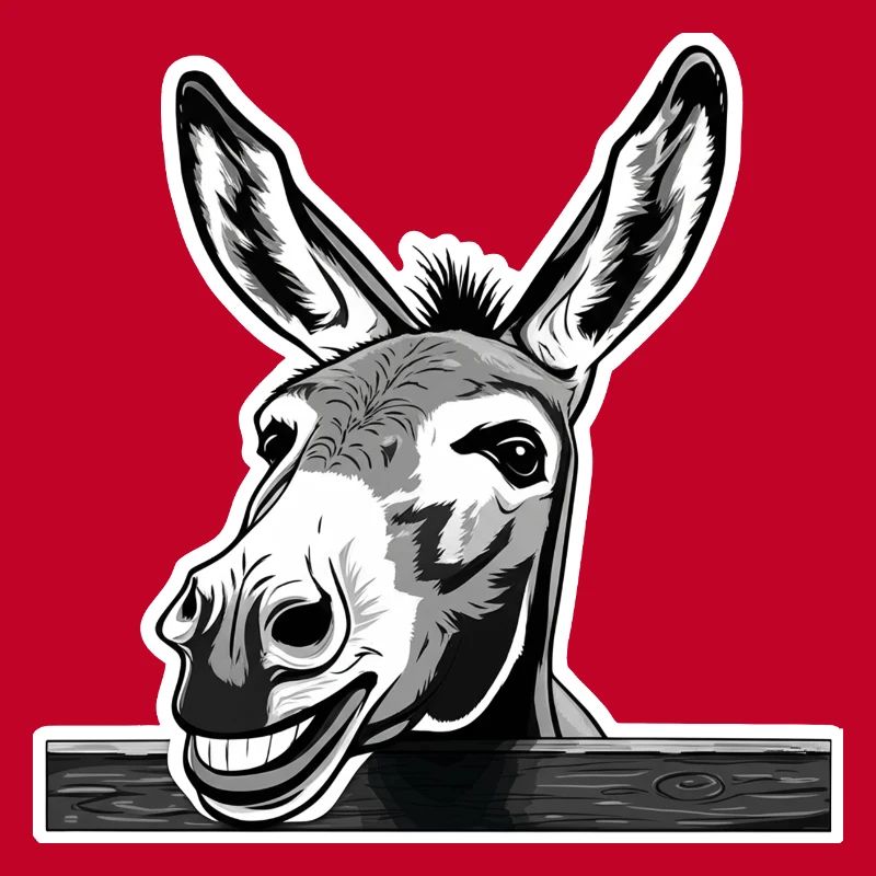 Cheeky donkey – laughter allowed!