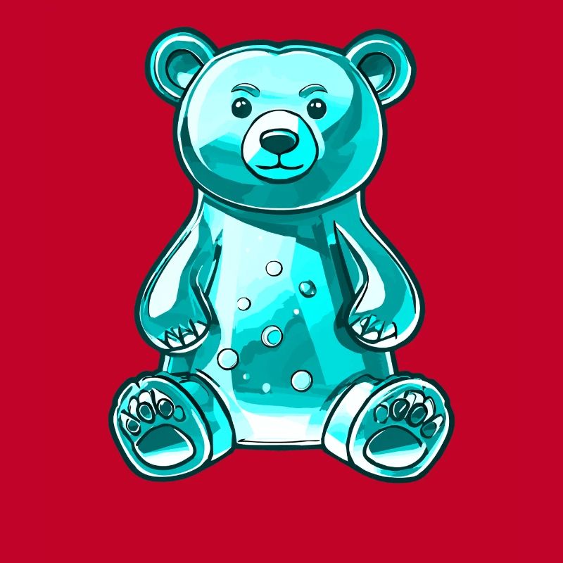Gummy Bear Turquoise